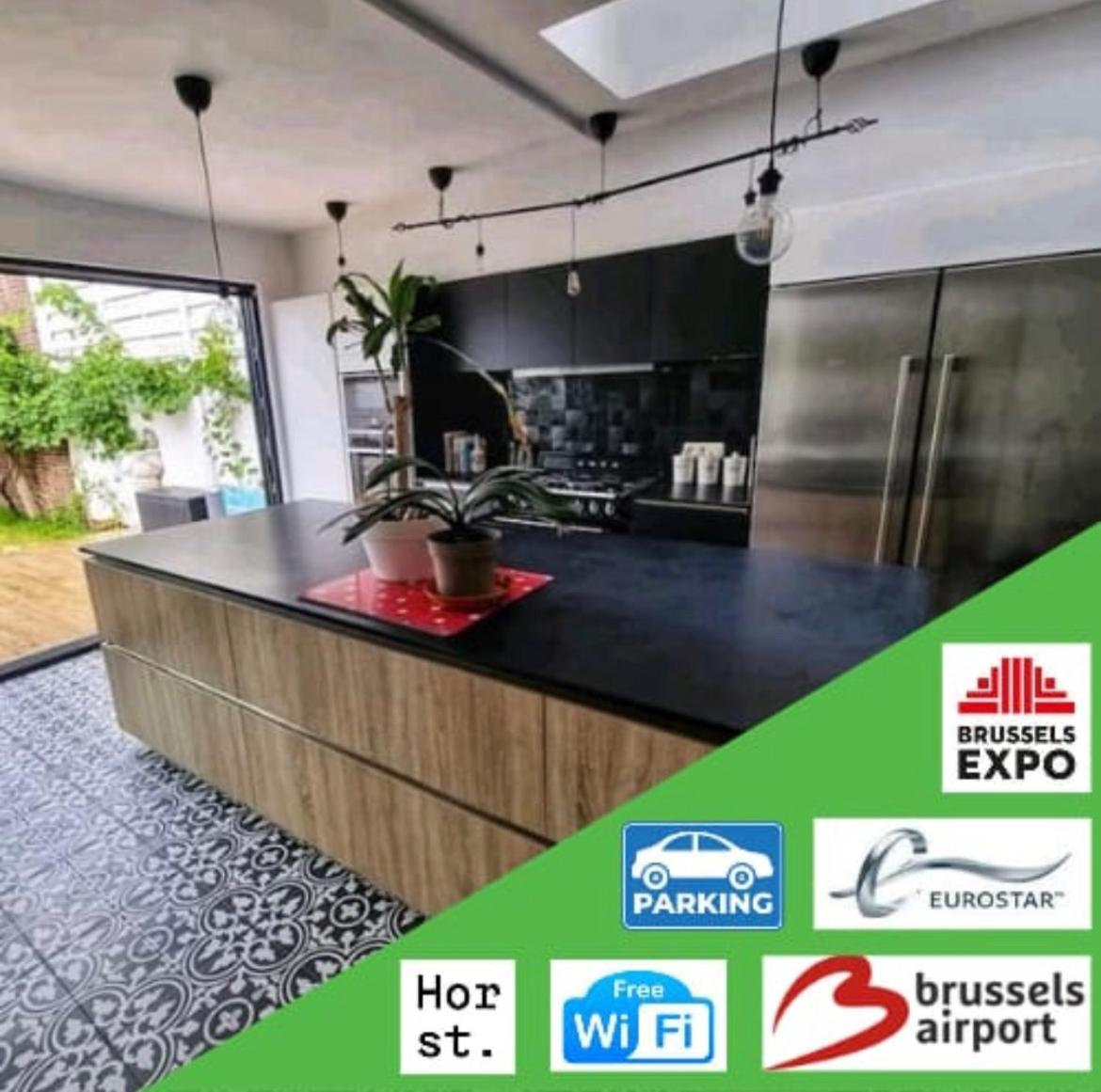 Appartement 3 Chambres Centre Vilvoorde Bruxelles Brusselsairport Expo Nato Anvers Wifi Free Parking Exteriör bild